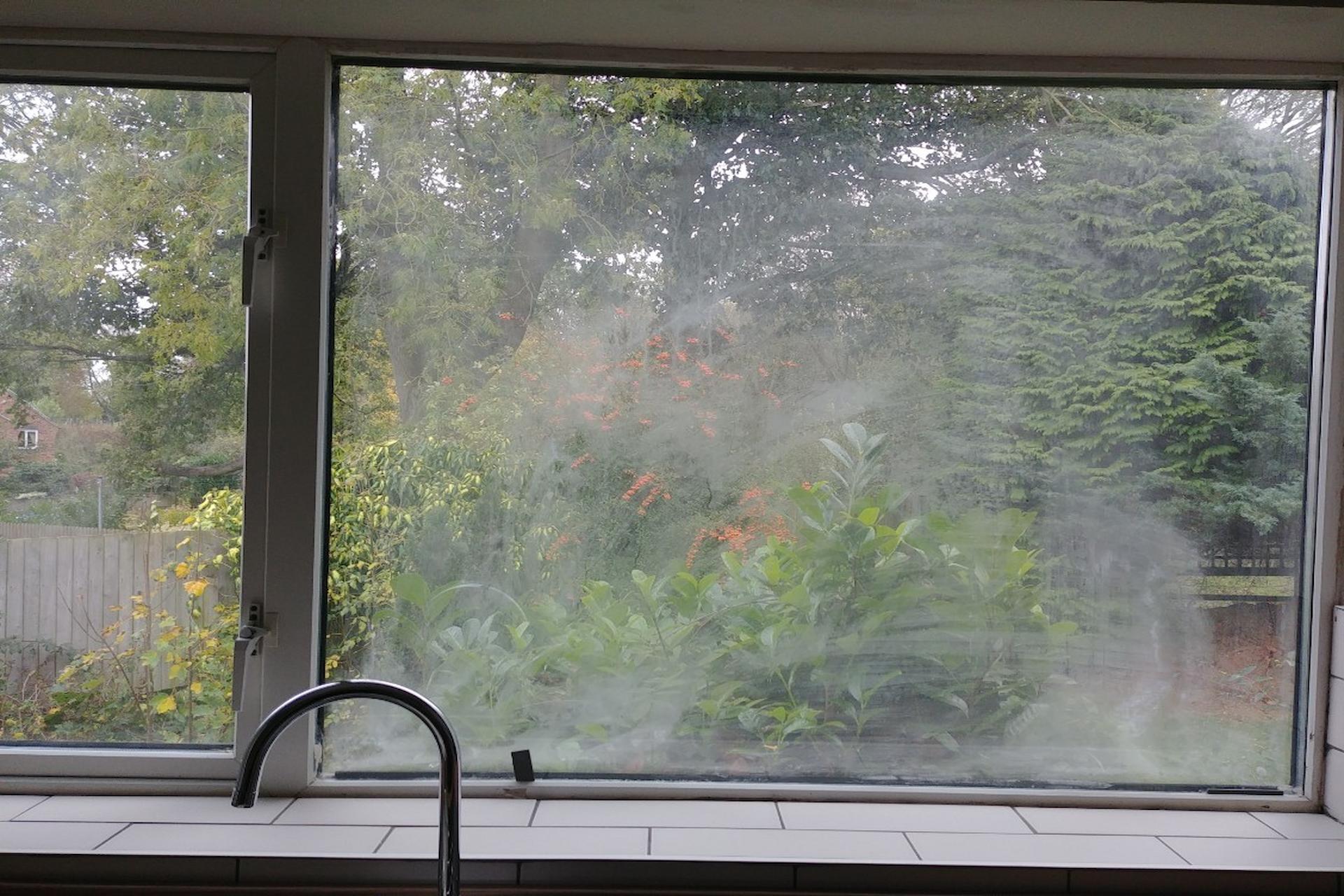 misted double glazing